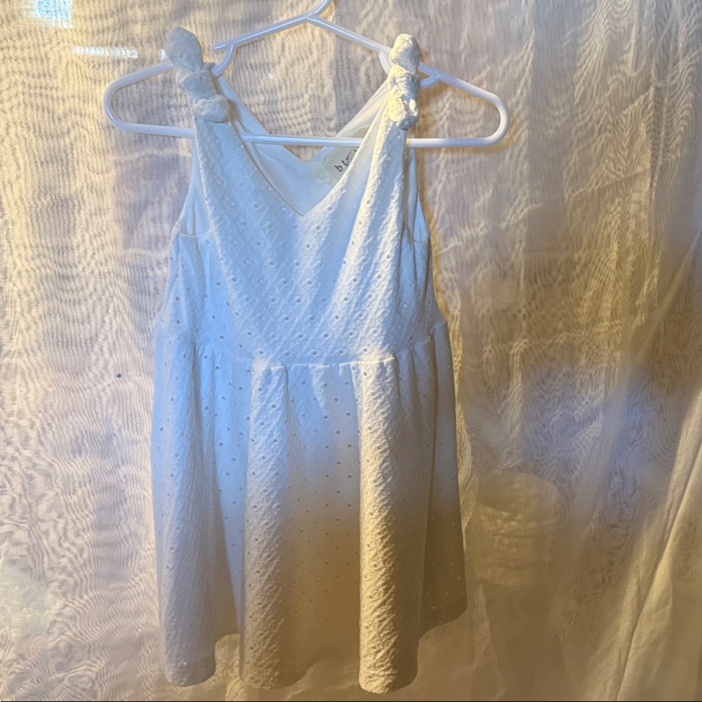 btween Light Blue Casual Kids Dress